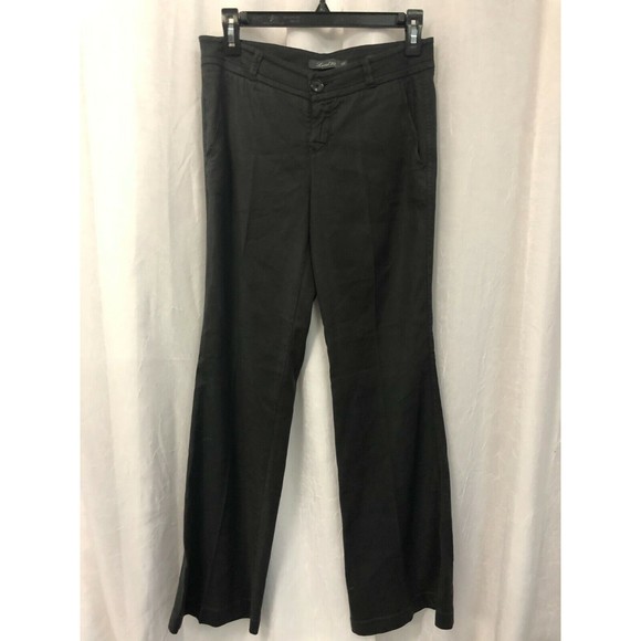 Level 99 Pants - Level 99 Women's Pants Gray Linen Blend Size 25 P